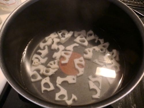 レンコンの下茹で