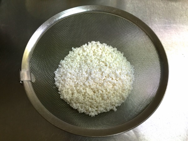 研いだ米