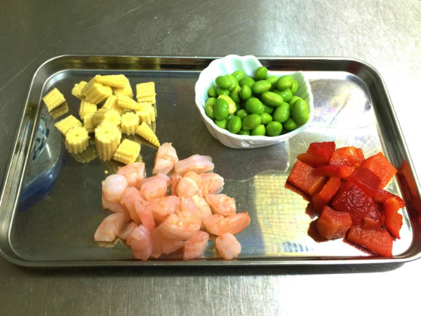 切った野菜