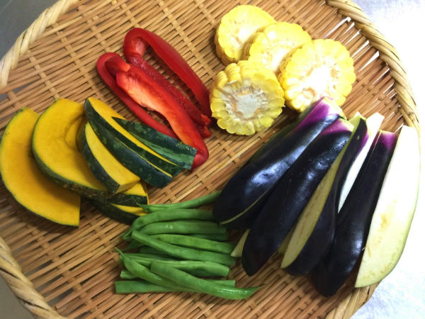切った野菜