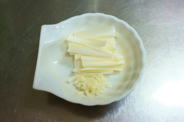 切った材料
