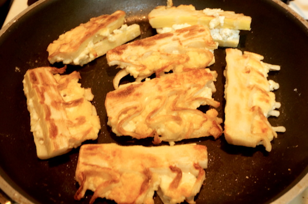 フライパンで焼く