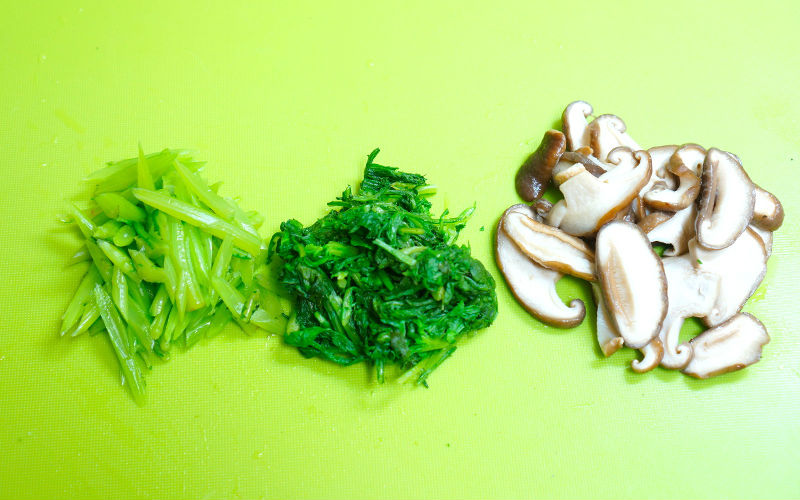 茹でた野菜