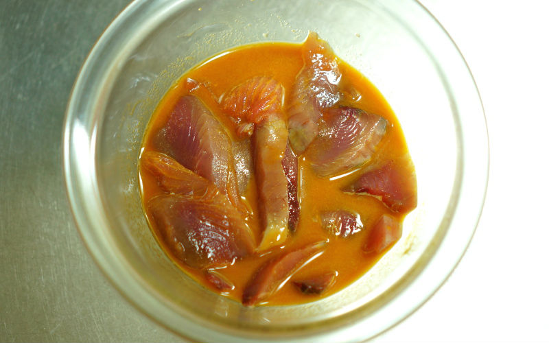 つけダレとカツオ