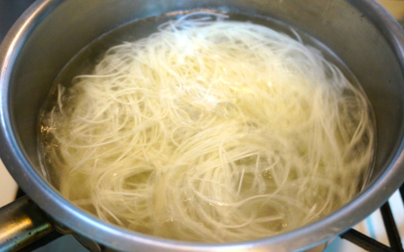 ゆでたそうめん