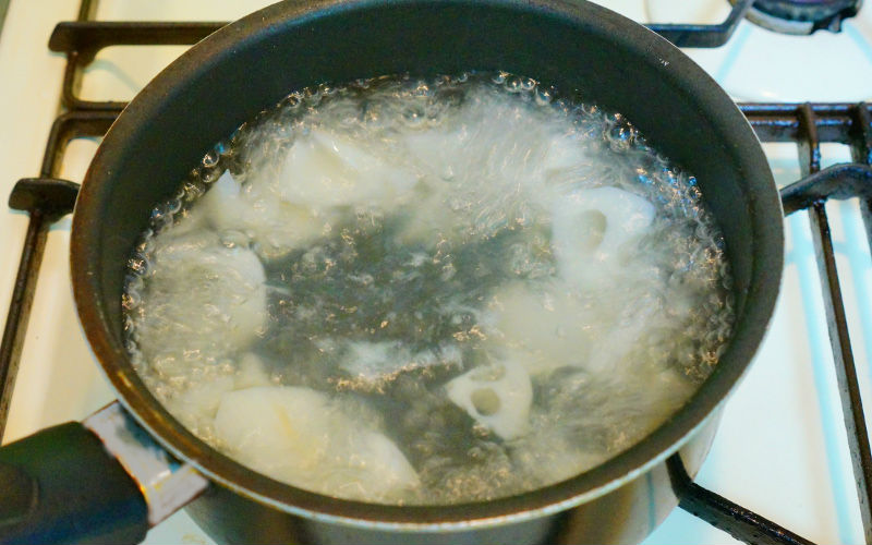 ゆでたレンコン